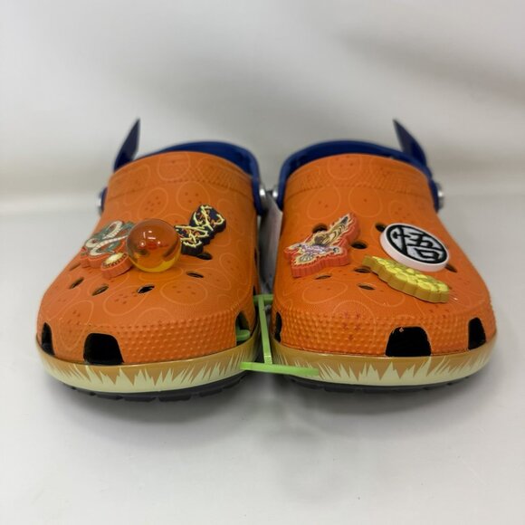 Crocs Classic Dragon Ball Z Goku Clog Orange Women’s Size 8 / Men’s Size 6 - Picture 3 of 7